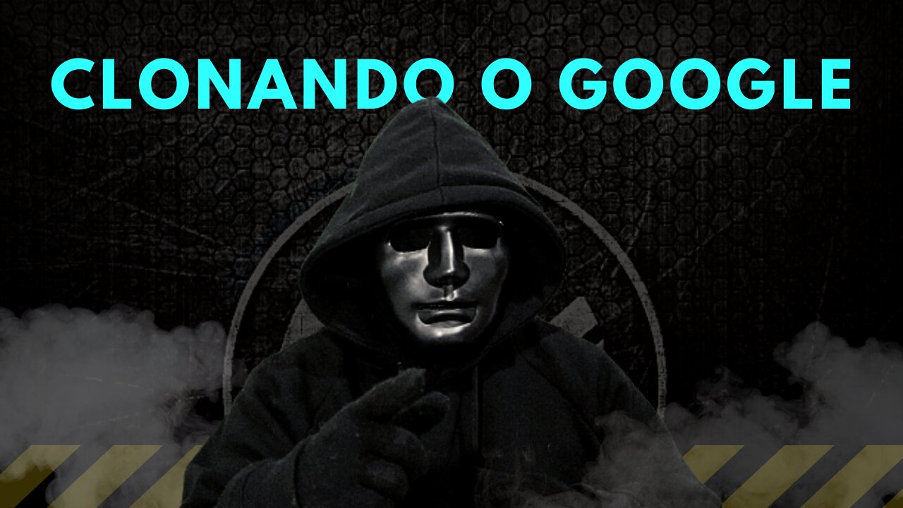 Clonei a página principal do google e...