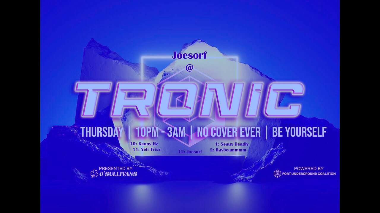 Tronic Thursdays