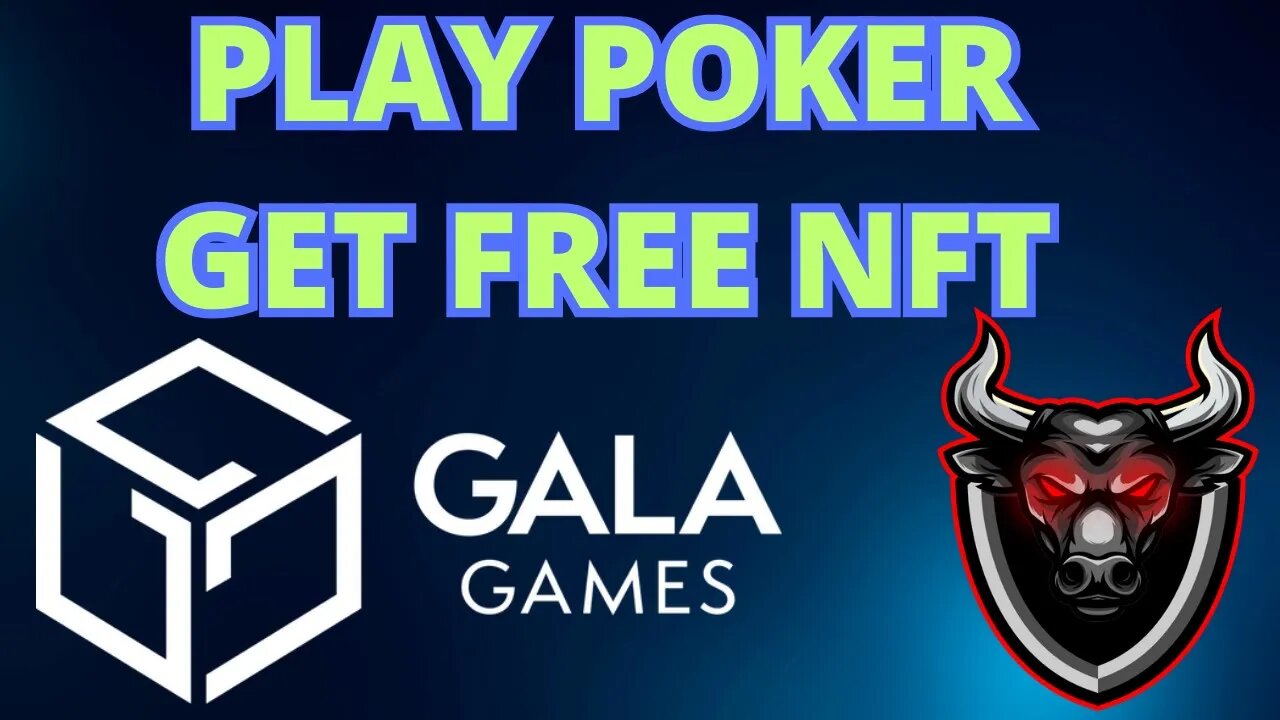 Free NFTS With Gala Games & Other Prizes Playing Poker!