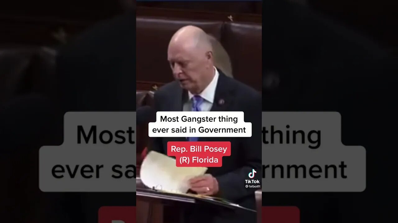Gangsta Rep in Congress !