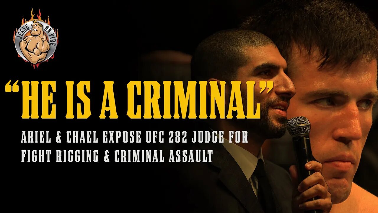 BREAKING! UFC 282 Judge EXPOSED by Ariel & Chael for FIGHT RIGGING & CRIMINAL ASSAULT!!