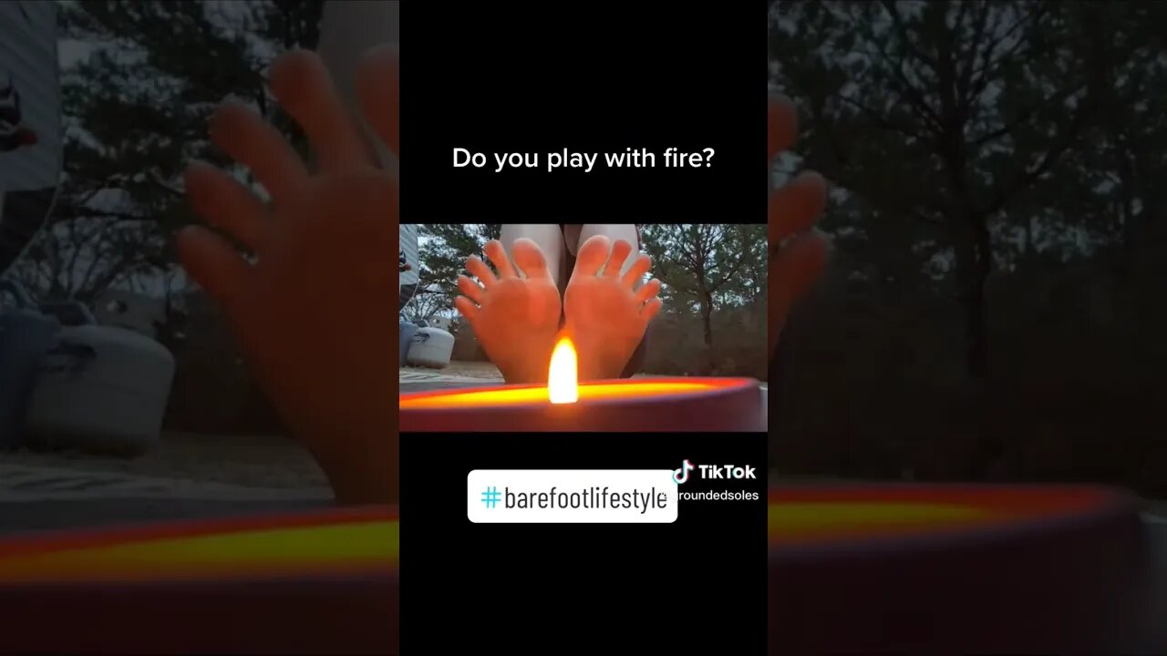 Soles on fire #candle #fire #Soles #barefoot #feet