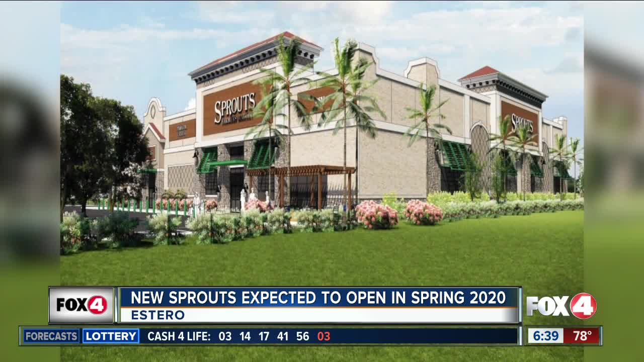 New Sprouts market expected to open in Estero in 2020