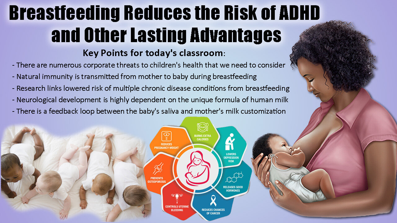 Breastfeeding Reduces the Risk of ADHD and Other Advantages