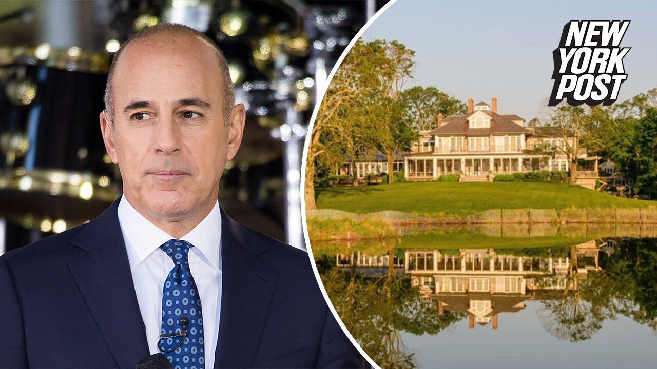 Disgraced Matt Lauer re-lists $44M Hamptons home after years without luck