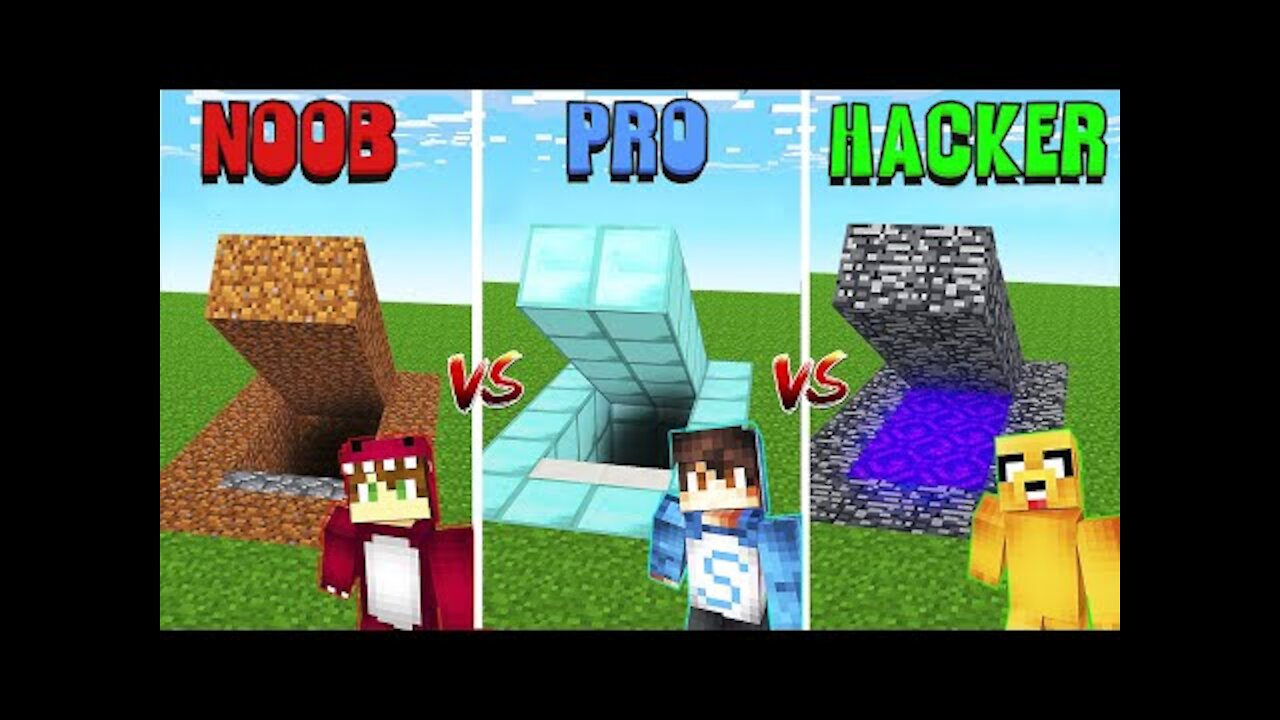 ¡PASAMOS de BUNKER NOOB a BUNKER PRO! 😂🚫 ¿SOBREVIVIREMOS AL APOCALIPSIS de MINECRAFT!