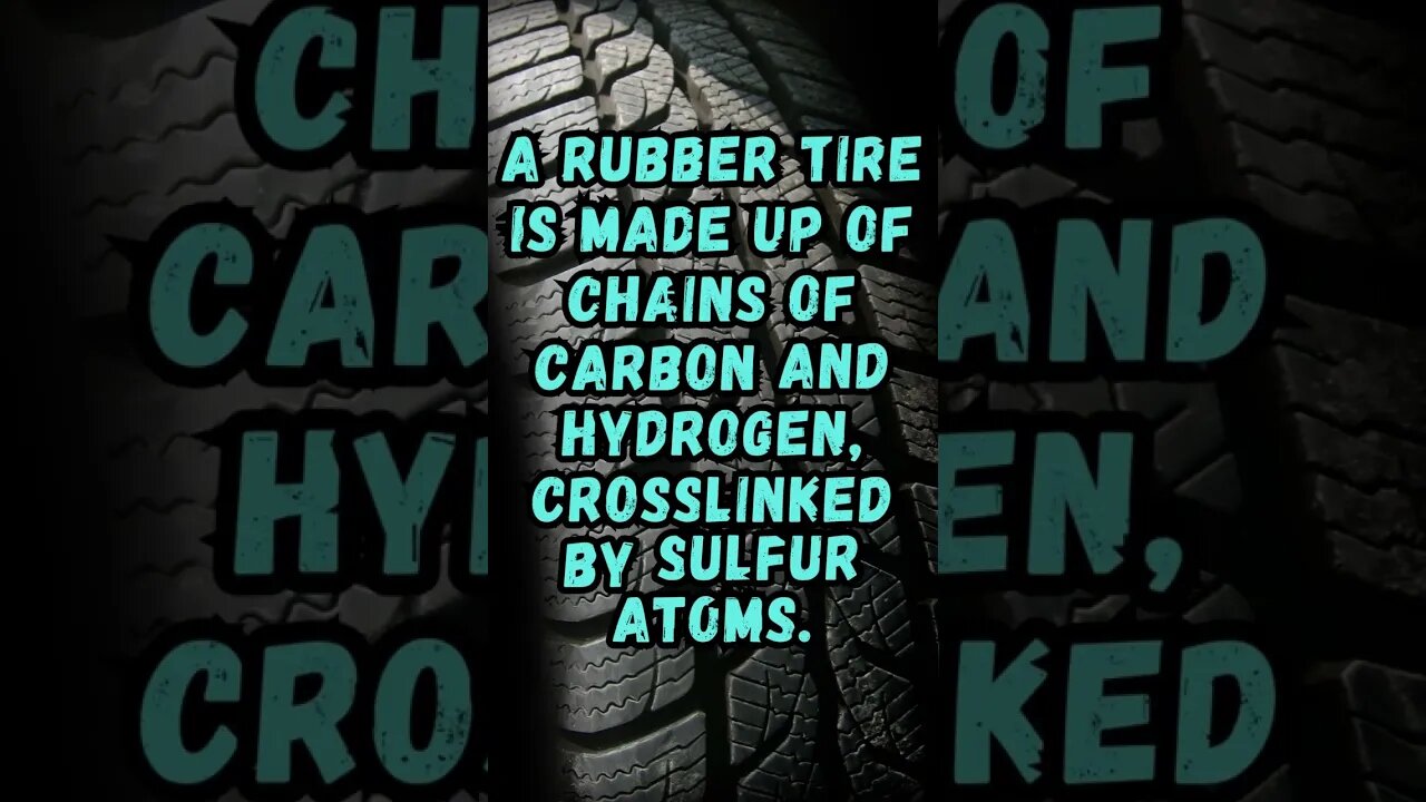 🚓🔬Amazing Science Facts! 👀 #shorts #shortsfact #science #sciencefacts #scientificfact #rubber #tire