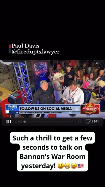 Bannon’s War Room at CPAC Dallas