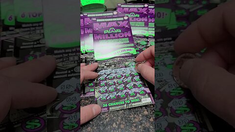 $20 Scratch Off Winner Reaction! #shorts