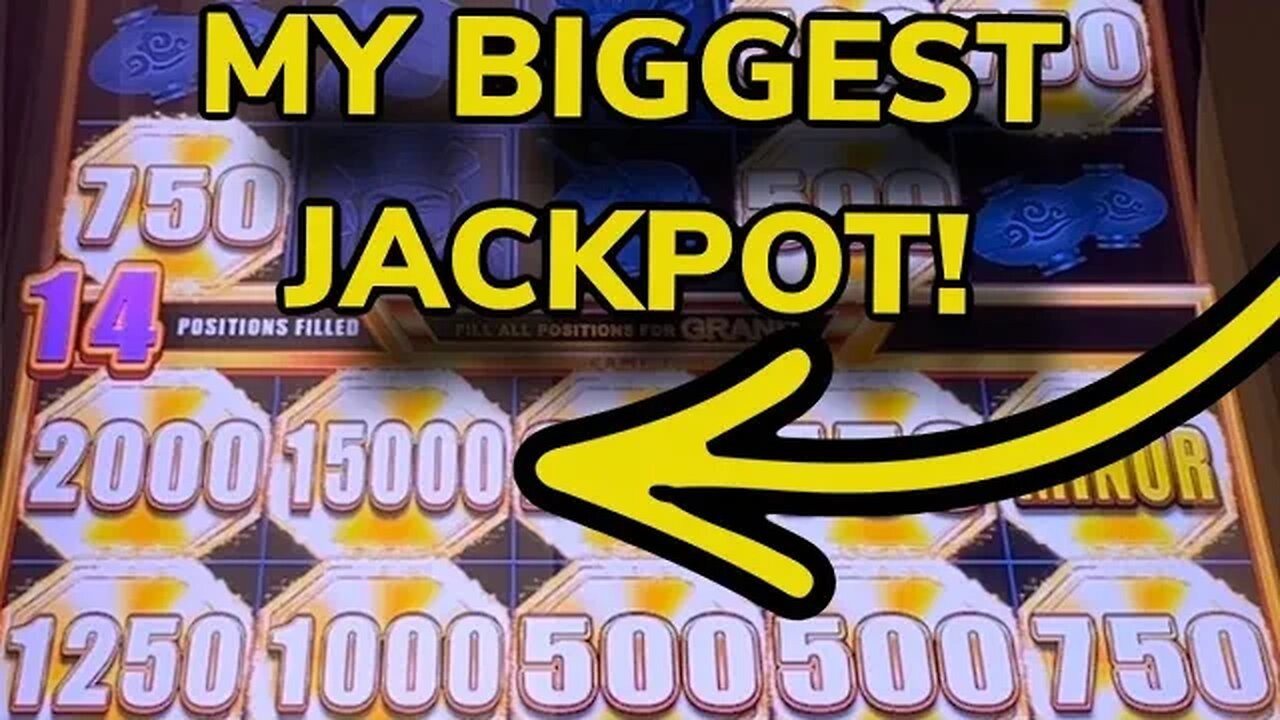 MY BIGGEST JACKPOT EVER ON THIS!