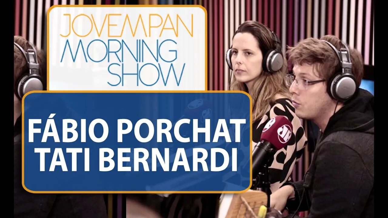 Fábio Porchat e Tati Bernardi - Morning Show - 06/07/16