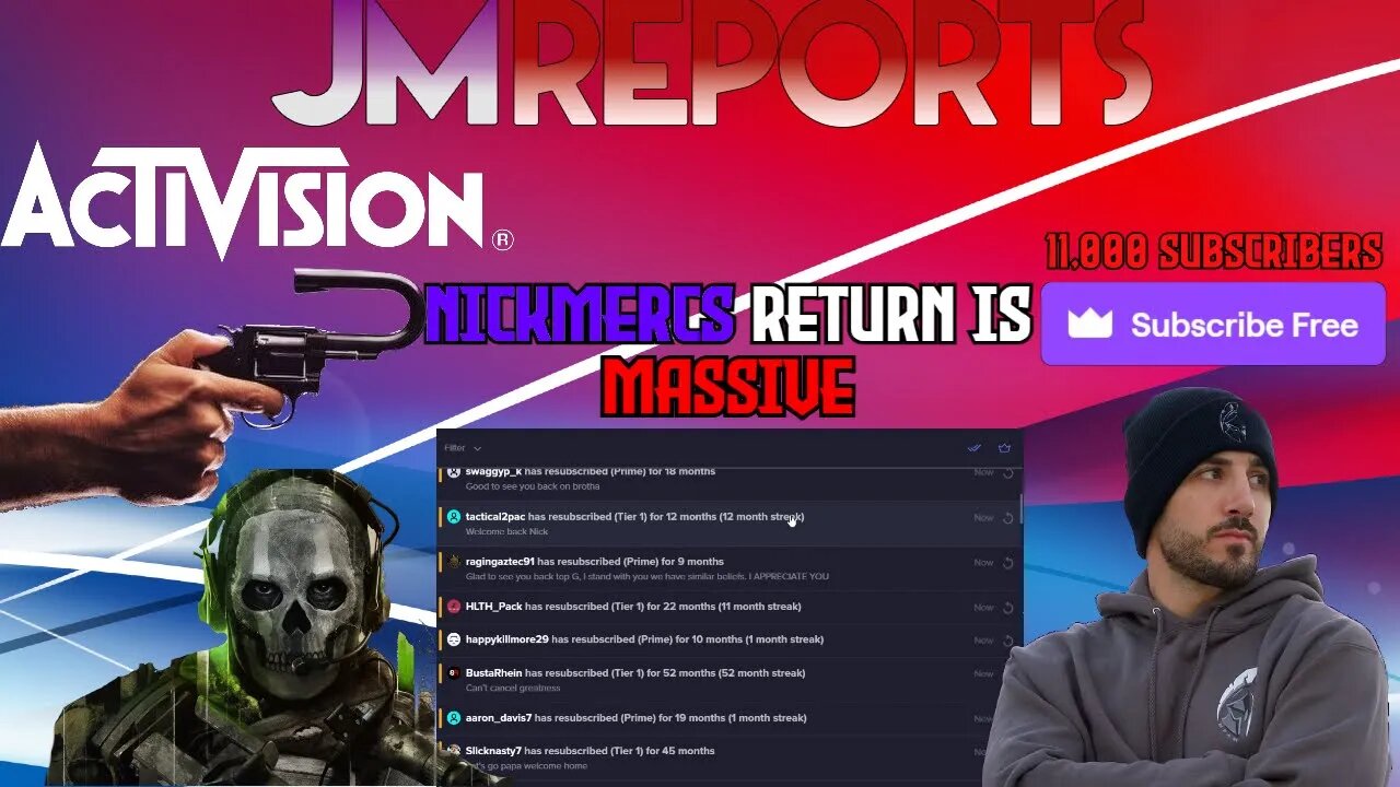 Nickmercs returns to MASSIVE support Call of Duty BACKFIRE & Hasan CRIES over dr disrespect