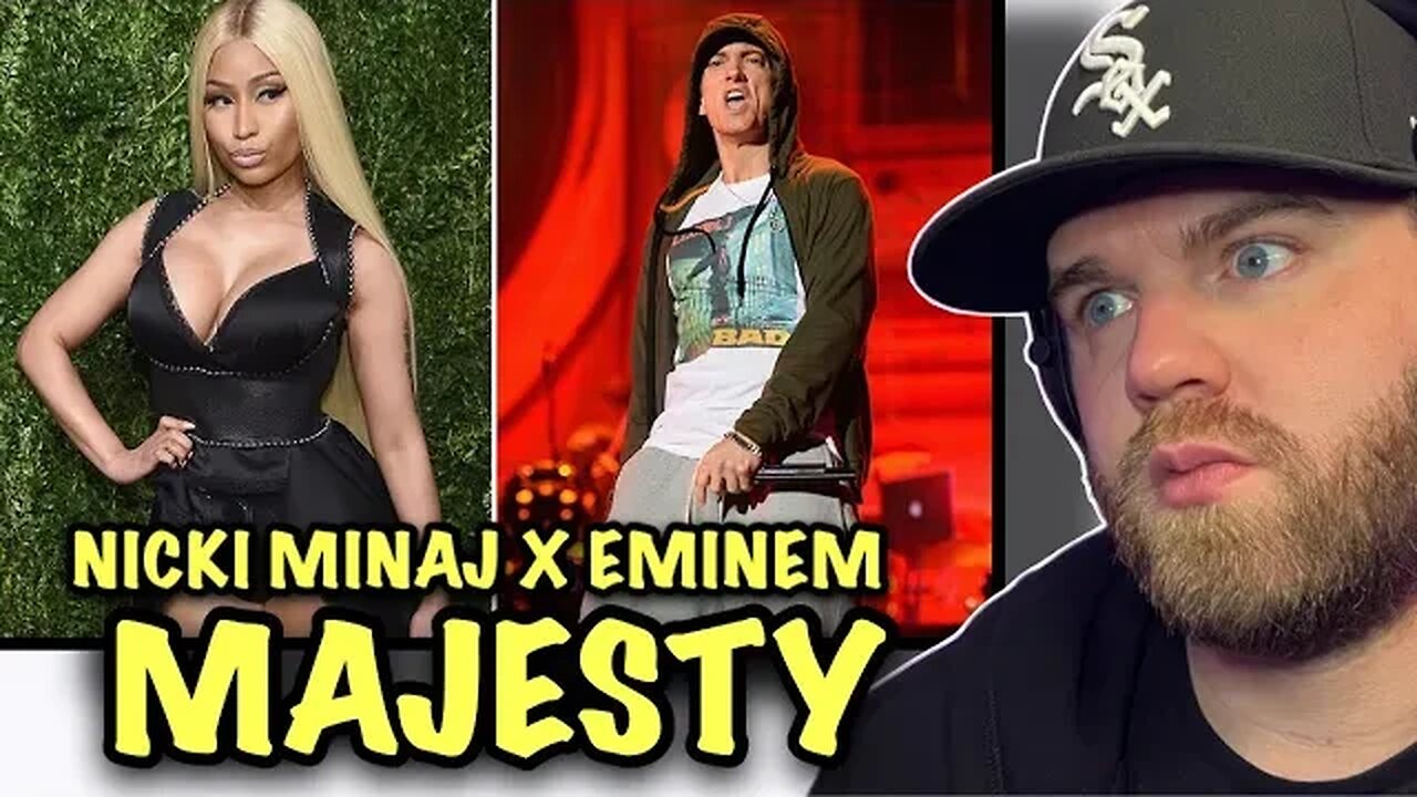 Eminem Can’t Be Touched | Nicki Minaj ft. Eminem- Majesty (Reaction)