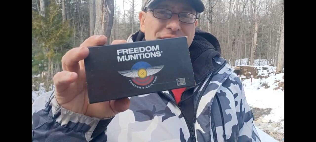 Freedom Munitions 308 ammo... 1 moa at 1000 yds 150 gr