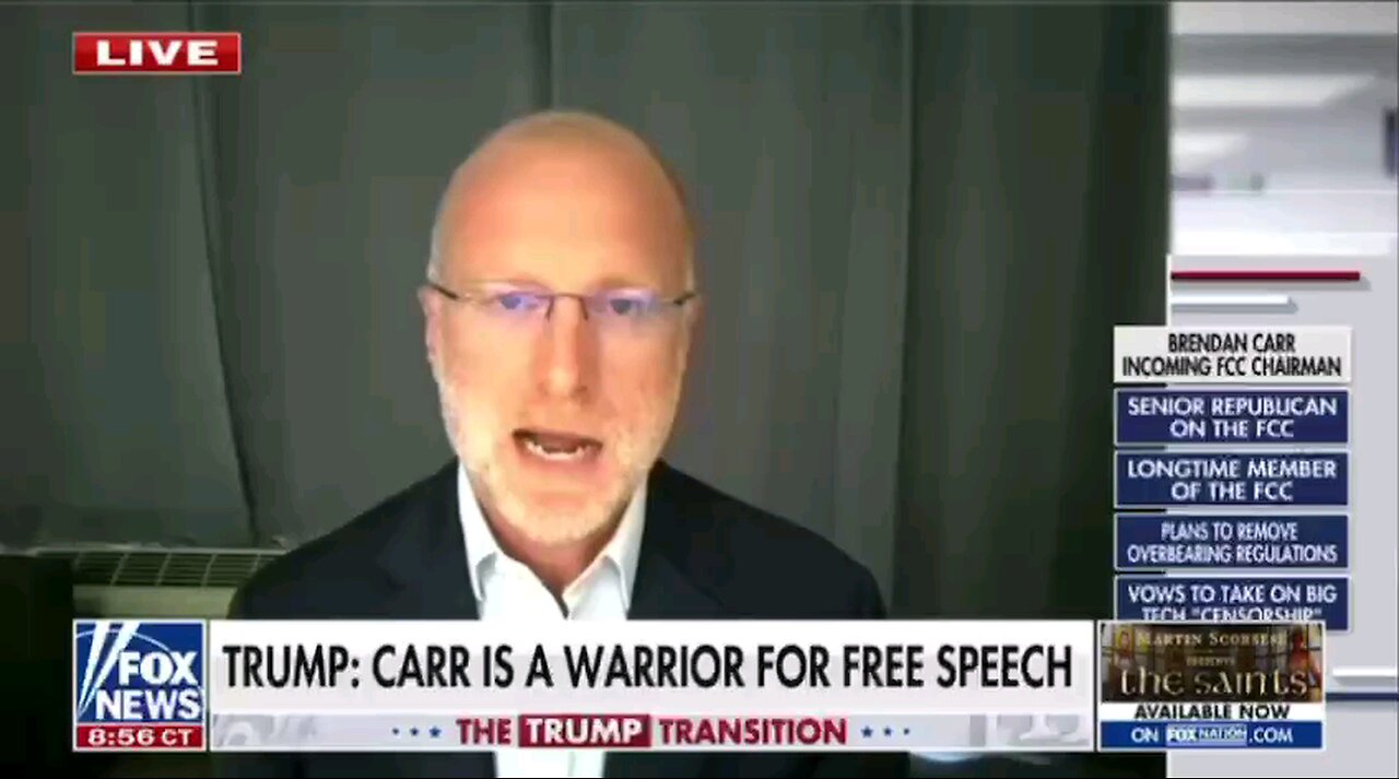 Brendan Carr a Warrior for Free Speech