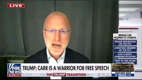 Brendan Carr a Warrior for Free Speech