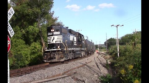 New York Susquehanna & Western Local Rail Road Switching In Cortland NY