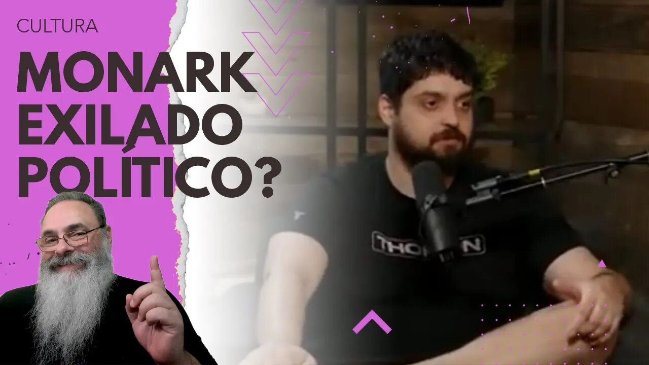 MONARK está nos ESTADOS UNIDOS, muita gente ACHA que ELE DEVERIA FICAR por LÁ, mas ele DIZ que VOLTA