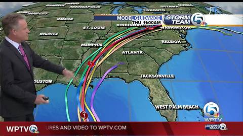 Tropical Storm Nate update