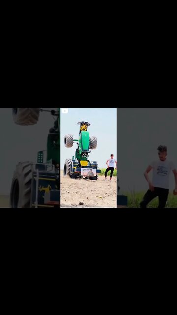 #sidhumoosewala #by ##nishudeswal #tractor #stunt #shorts #vedio ✌️✌️
