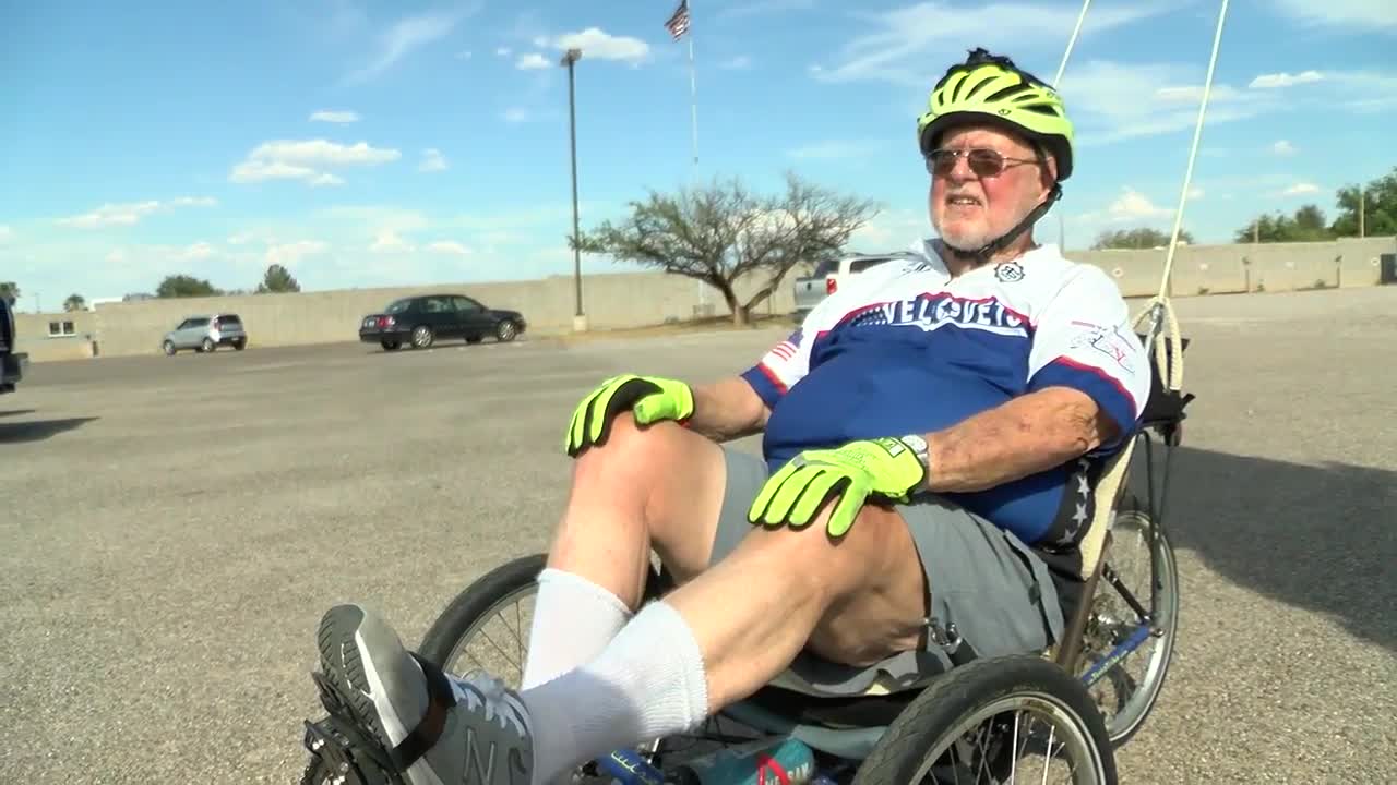89-year-old Sierra Vista man riding across Iowa