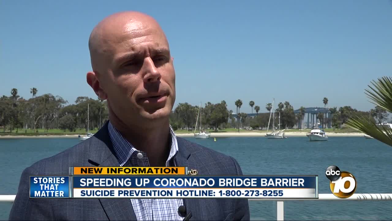 Fast-tracking Coronado Bridge barrier project