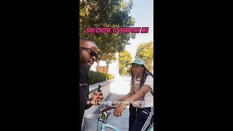 She Chose To Support Me #dayodman #thankyou #appreciation #eeyayyahh #motivation