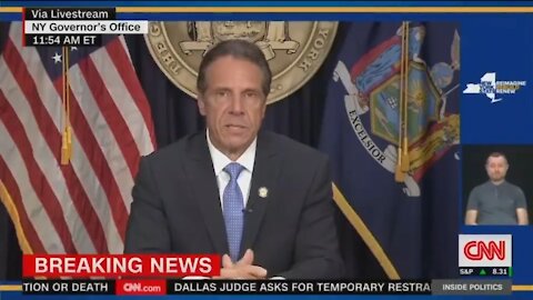 NY Gov Cuomo: Outrage Against Me Is False