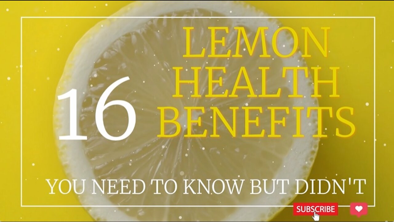 16 Health Benefits of Lemons You Need To Know