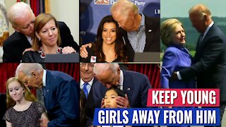 THIS IS GETTING CREEPY “BIDEN’S STAFF NEED TO KEEP YOUNG GIRLS AWAY FROM HIM!”