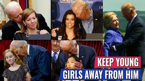 THIS IS GETTING CREEPY “BIDEN’S STAFF NEED TO KEEP YOUNG GIRLS AWAY FROM HIM!”