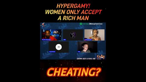 HYPERGAMY! Women will only accept a RICH MAN cheating with @BGSIBMOR