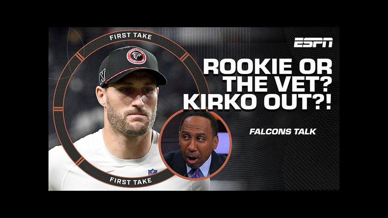 Kirk Cousins is PLAYING LIKE TRASH 🗑️ 🗣️ - Stephen A. on Falcons' playoff hopes | First Take