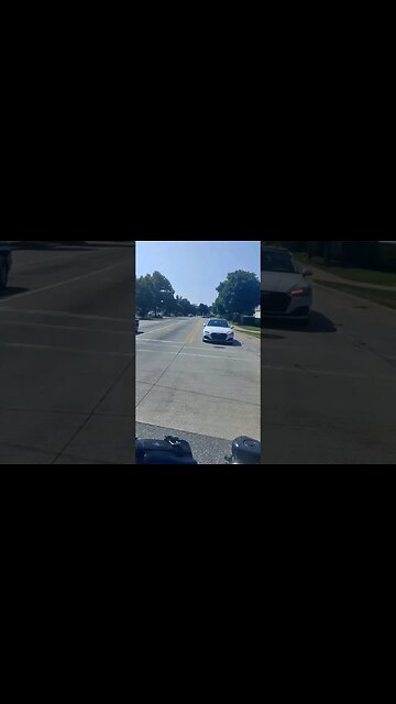 I guess audi gets to drive in any lane