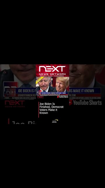 Joe Biden Is Finished, Democrat Voters Make it Known #shorts