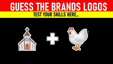 Guess the Logo from Emoji Challenge | Guess Famous Brand Logos in 5 Seconds? #guessthelogo #Logos