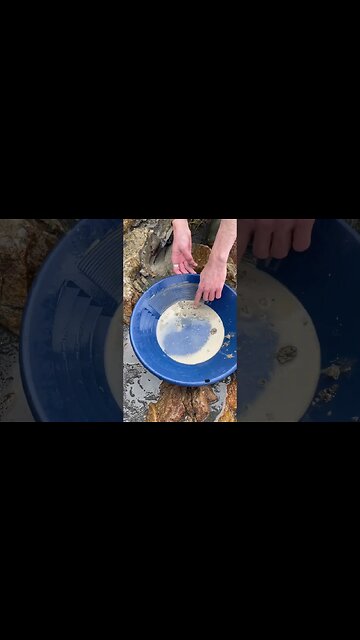 Mining clay off bedrock and finding gold!
