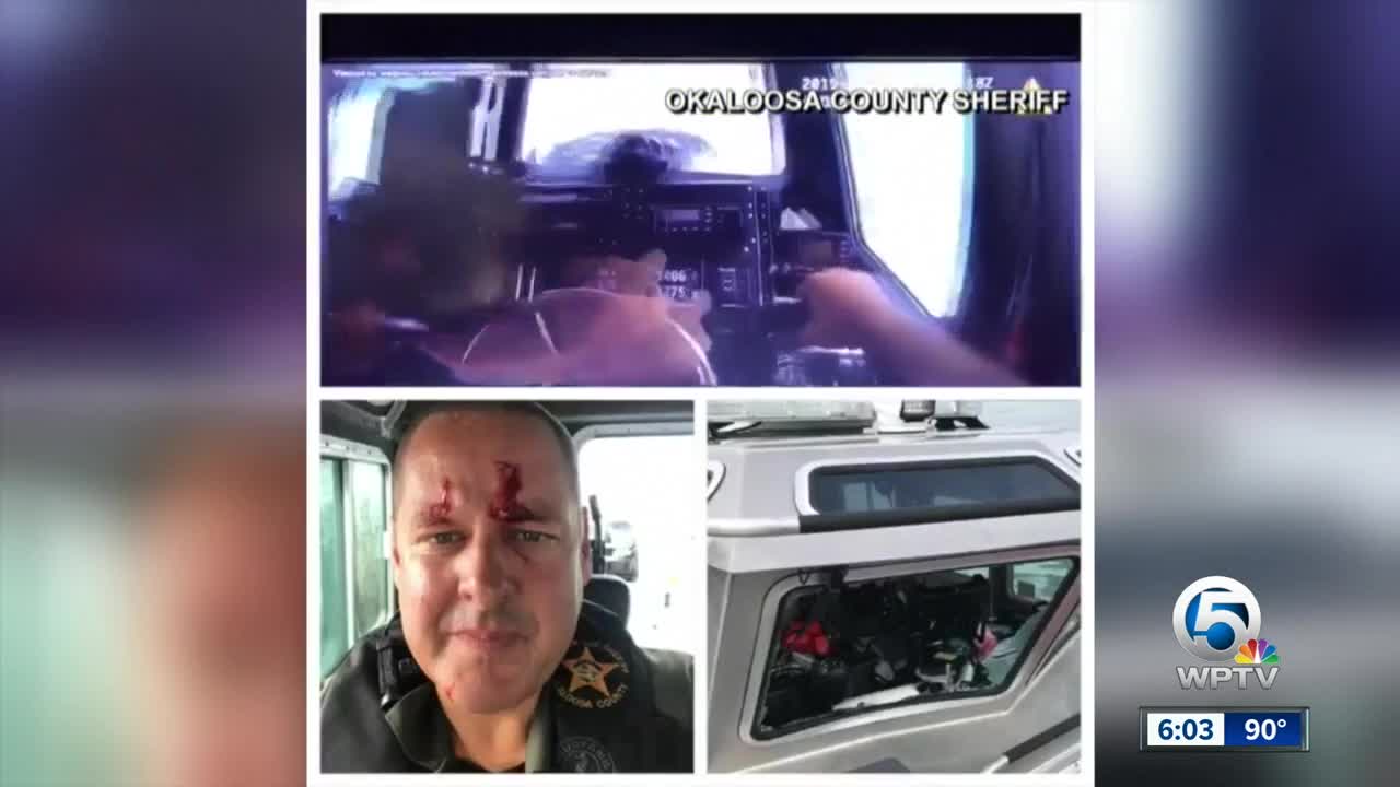 Video: Florida deputy hurt rescuing distressed boater amid Tropical Storm Barry