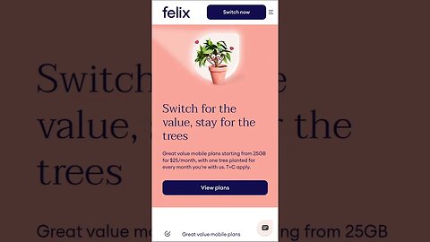 Felix Mobile Plans Update