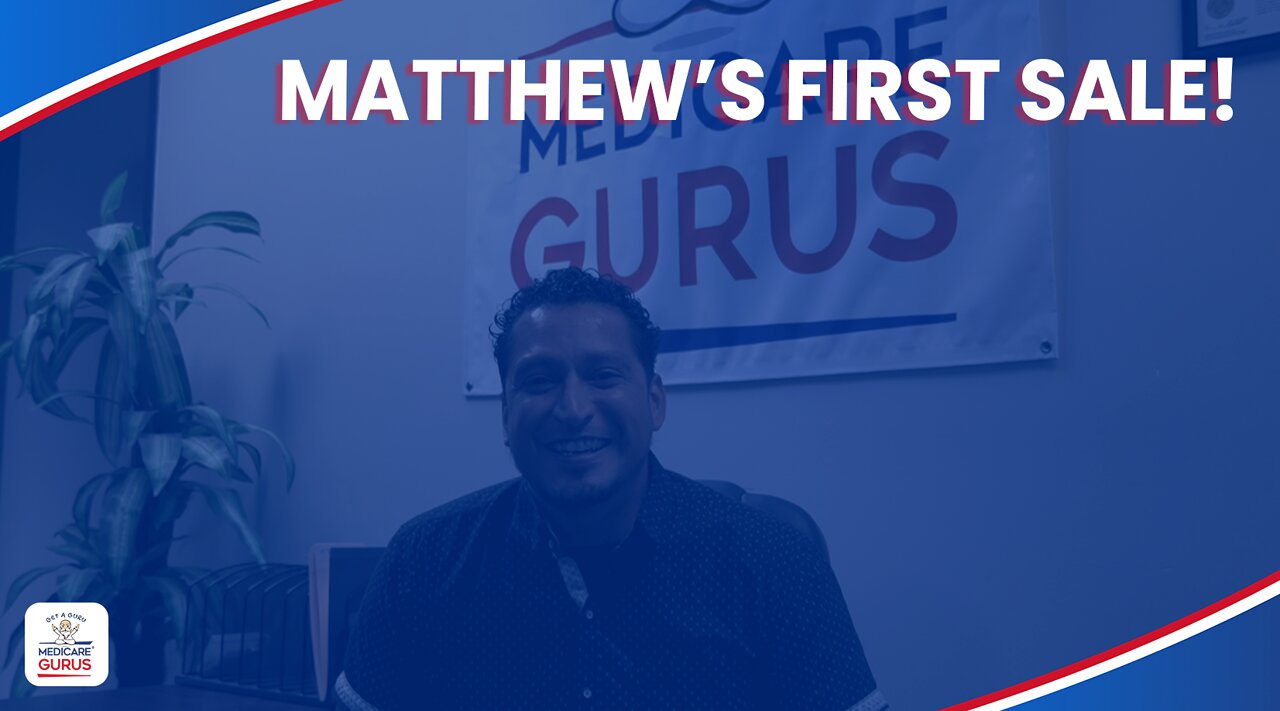Matthew's First Sale!