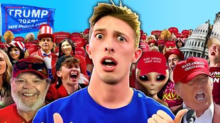 A Liberal Goes to a Trump Rally, What Happens Is SHOCKING!!!