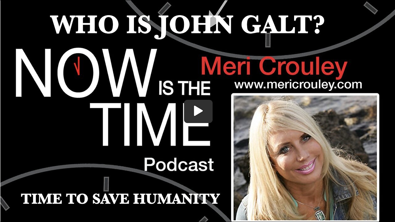 MERI CROULEY HOST THE MOST SIGNIFICANT INTERVIEW OF HER CAREER. ANGELS DO EXIST. THX John Galt