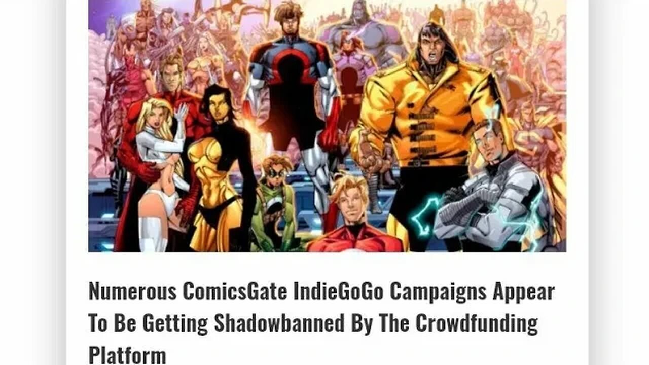 Building A Parallel Economy, Free From Political Discrimination, Comicsgate Shadow Ban