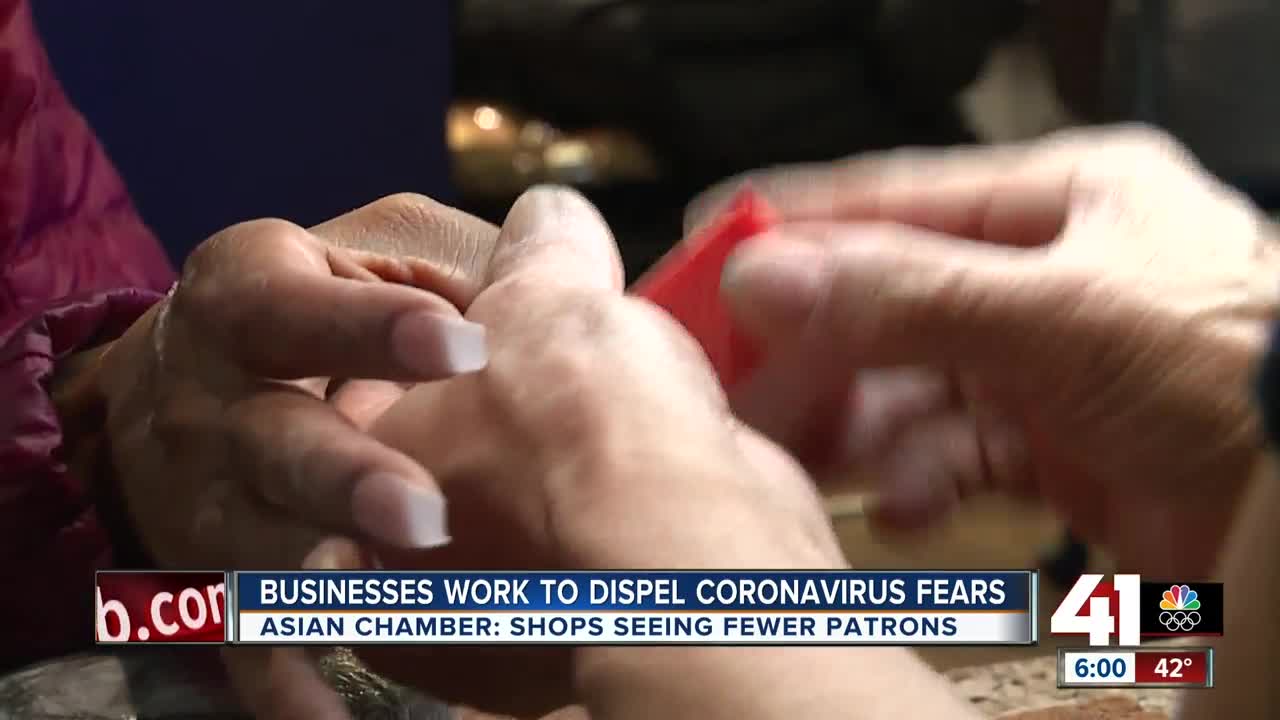 Businesses work to dispel coronavirus fears