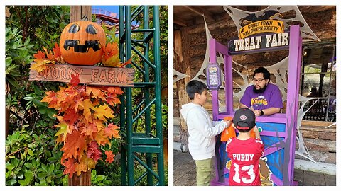 Knotts Spooky Farm 2023 Let's go trick or treating 🎃 👻. #halloween #spooky #trickortreating