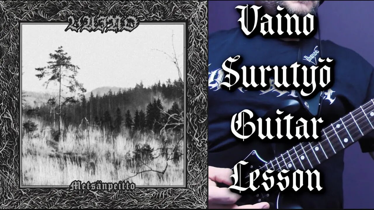 Vaino - Surutyö Guitar Lesson