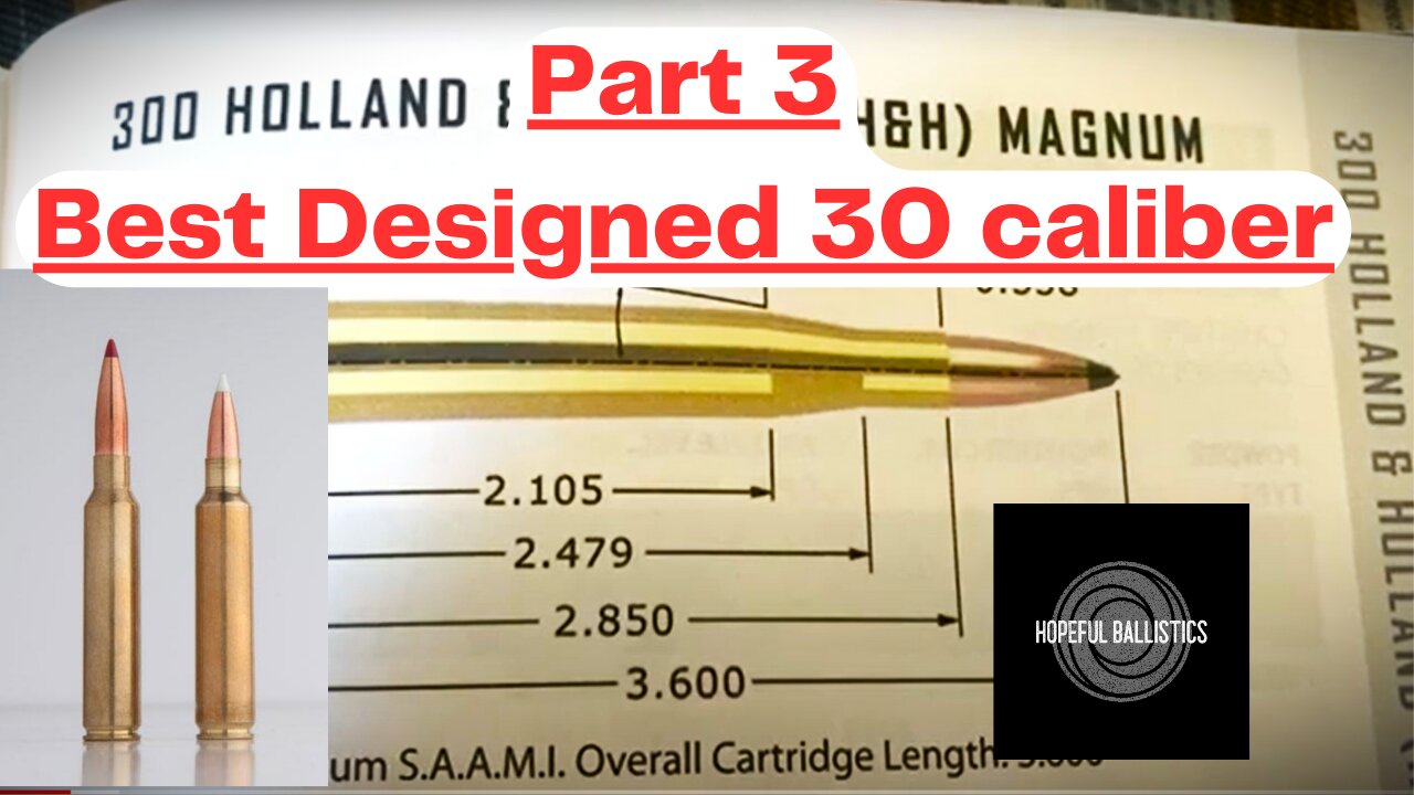 What is the best designed 30 caliber rifle cartridge? Part 3