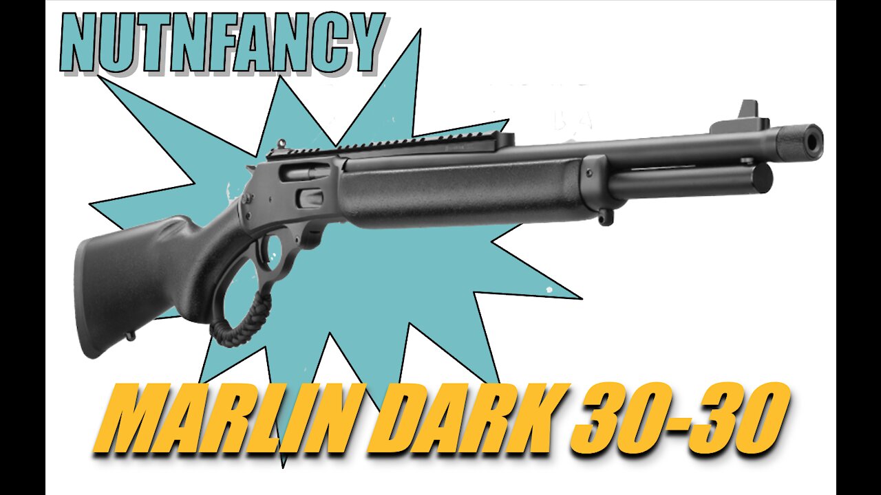 Marlin Dark Series 30-30: Knocking the Rust Off