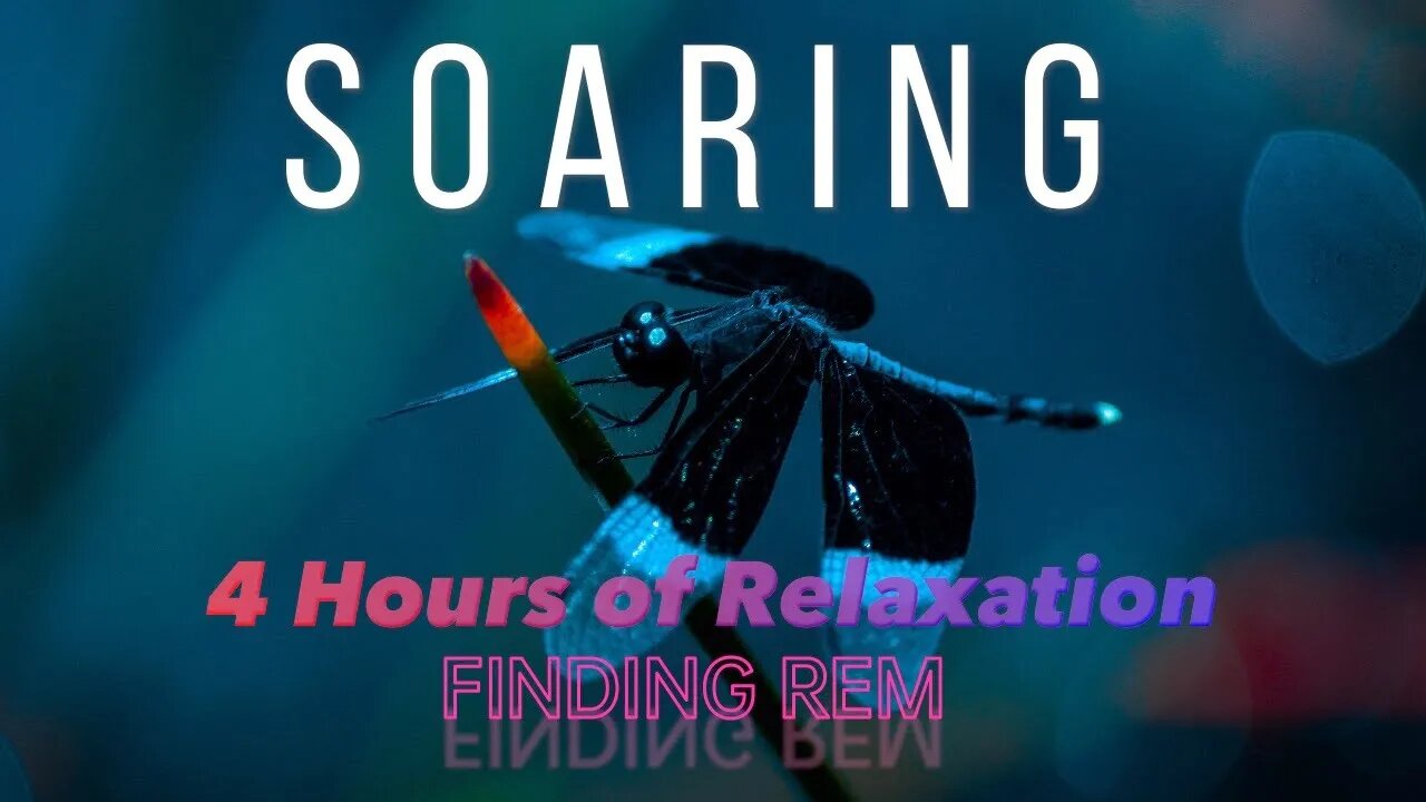 SOARING - 4 Hour chill music for sleep, study or meditation #ambientmusic #sleepmusic #meditate