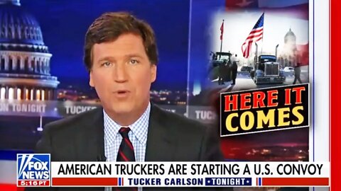 Truckers Coming to US to Protest Non-Existent Biden Mandates